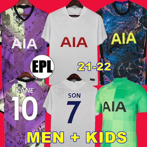 

21 22 kane son bergwijn ndombele soccer jerseys 2021 2022 tottenham dele jersey football shirt lo celso morgan bale lamela lucas 4th højbjer, Black;yellow