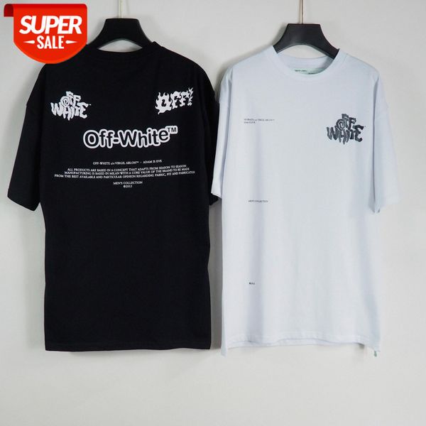 

creative letter printing round neck pullover short sleeve batch #mp05, White;black