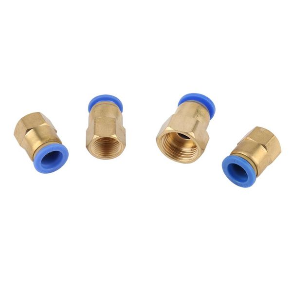 

out diameter 12mm pipe interface slip lock quick connector 1/4" 1/2" 1/8" 3/8" female thread pneumatic garden irrigation