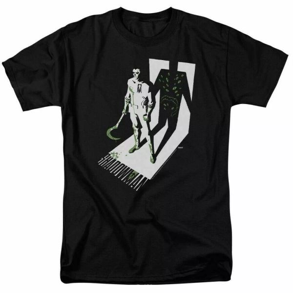 

shadowman grim shadow t shirt licensed comic book tee black, White;black
