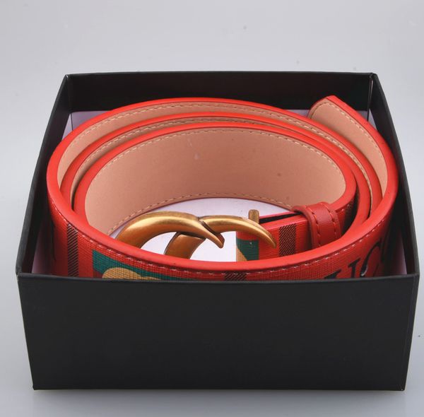 

fashion g buckle genuine leather belt width 3.8cm 20 styles highly quality with box designer men women mens belts, Black;brown