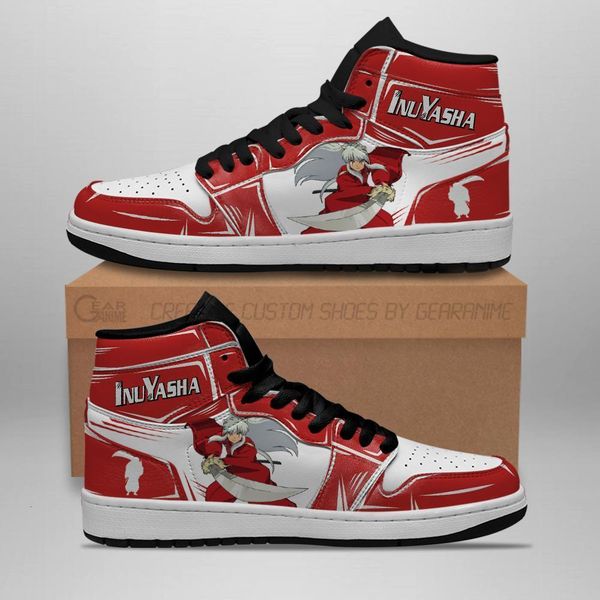 

inuyasha fight sneakers leather sho