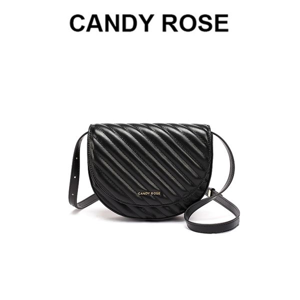 

hbp candyrose single shoulder bag website authentic cr semicircle package inclined joker magnetic buckle saddle handbag, 2021