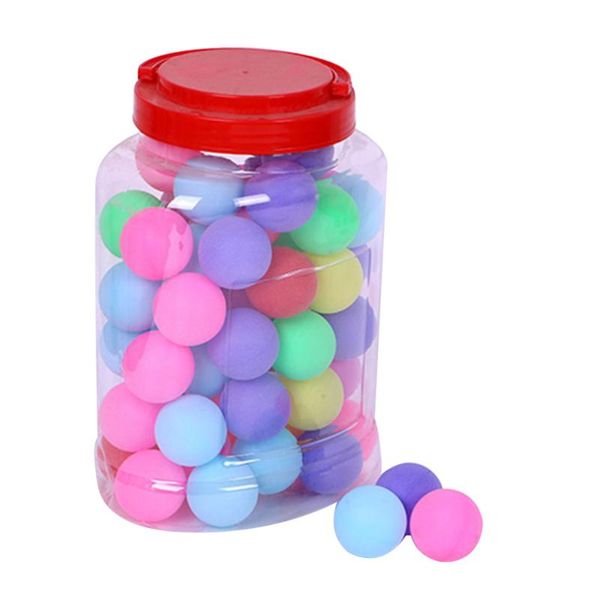 

table tennis balls 60pcs 40mm colorful pong for students training
