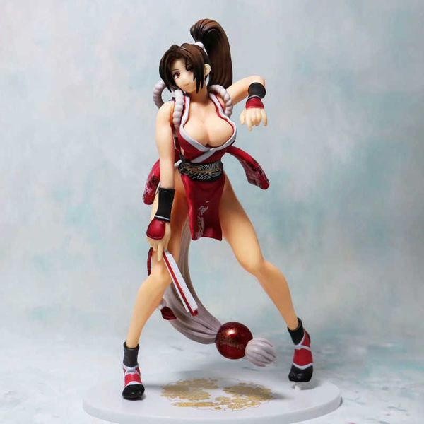 Fatal Fury Mai Shiranui Snkplaymore Game Hobby Japan PVC Model Collection XIV Actionfiguren Mädchen Kinder Kinder Geschenk x0526