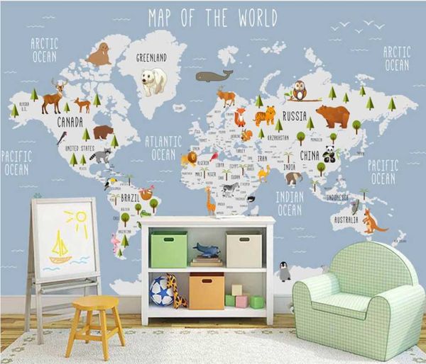 

wallpapers xue su customized large mural wallpaper cartoon bedroom children's room wall covering background