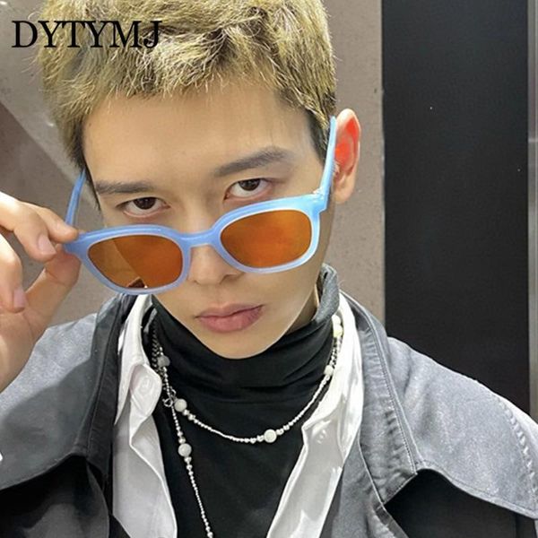 

sunglasses dytymj square women/men 2021 for women fashion jelly color sun glasses men gafas de sol mujer, White;black