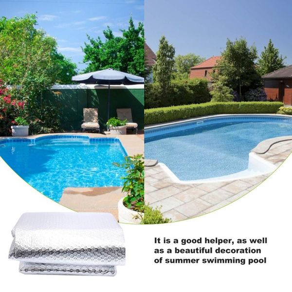 

pool & accessories rectangular swimming cover rainproof dust square floor cloth mat for outdoor villa garden