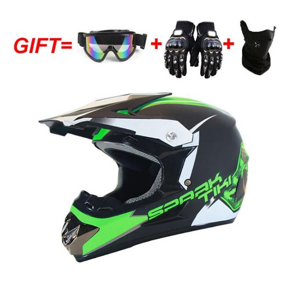 

motorcycle helmets super-cool off-road helmet atv dirt bike downhill full face 3 gifts&a lot of design capacetes
