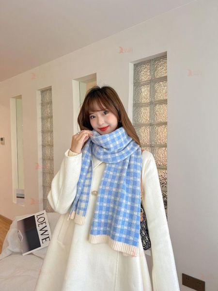 

hats, scarves & gloves sets 2021 women scarf winter hijabs tessale tassels long lady shawls cashmere like gray22, Blue;gray