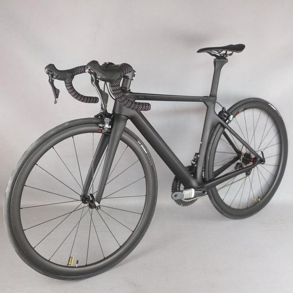 Seraph 22 Speed ​​Aero Road Полный Bike-X1 с R8000 Groupset 38x25 Collcher Wheelset Вес 7,25 кг велосипедов