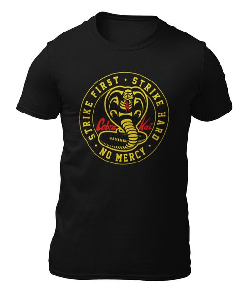 

t-shirt-cobra kai-karate kid-t-shirt -, White;black
