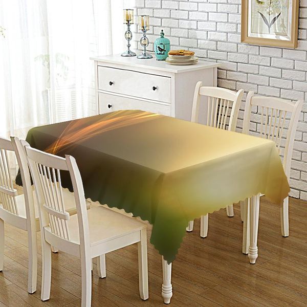 

table cloth light texture art tablecloth household tv cabinet tea round placemat