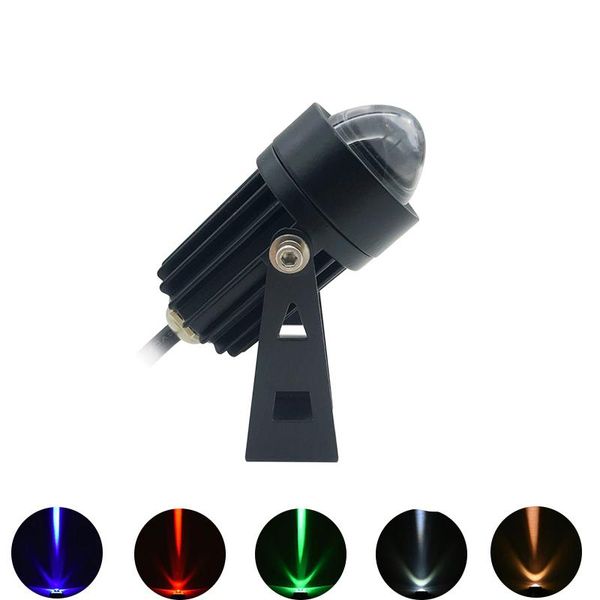 

waterproof ip65 outdoor led spotlight light narrow angle lighting long distance for 3w 85-265v cree lawn lamps