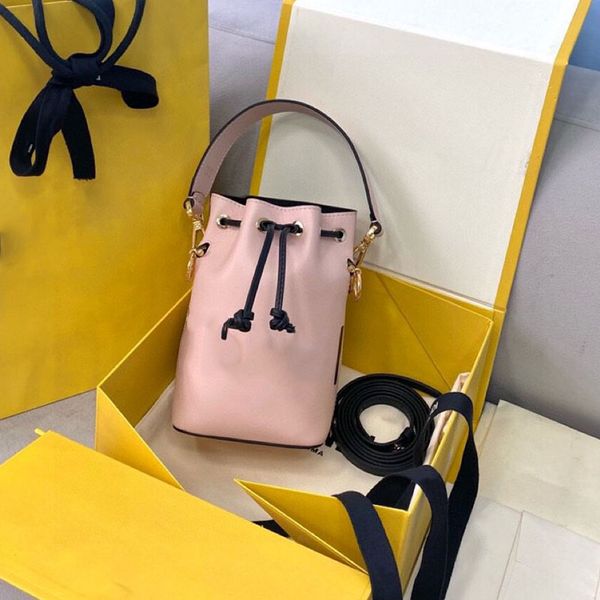 

bucket bag fashion womens designer wallet mini handbag dinner party one-shoulder messenger bags high-quality leather luggage tag