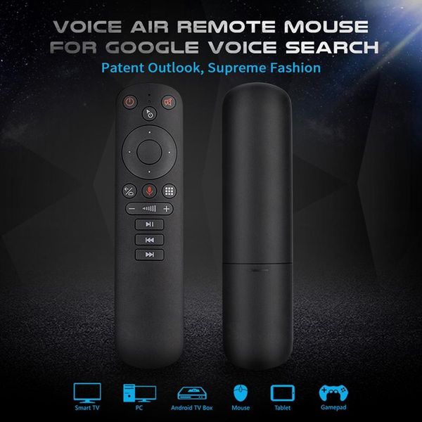 

keyboards g50s air mouse 2.4g smart voice remote wireless control gyroscope for x96 mini h96 android tv box