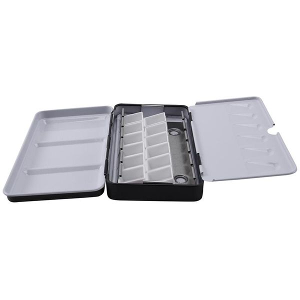 

half box [small] with 12 grids watercolor paint tank palette painting storage tray gift sets