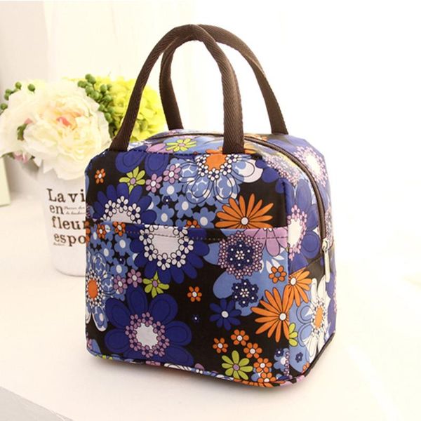 

thermal insulated tote picnic lunch cool bag cooler box handbag pouch dinnerware sets