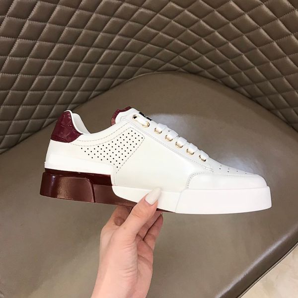 

2021 mensshoes shoe beautiful platform size casual sneakers shoes leather solid colors dress lightweight and convenient, comfortable breatha, Red;white