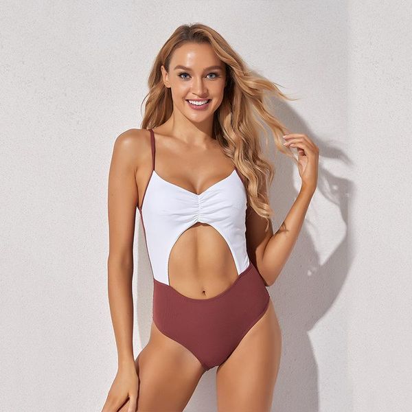 

two-piece suits one piece patchwork swimwear women sports entertainment sportswear accessories body swimsuit bodysuit suit swim