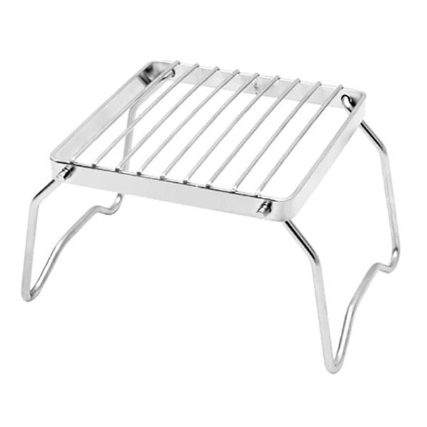 

tools & accessories coolcamp outdoor camping mini folding stand portable barbecue grill stove pan rack stainless steel pot