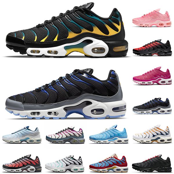 

terrascape plus tn running shoes women mens tns sneakers triple black hyper blue fury jade teal yellow gradients olive outdoor sports traine