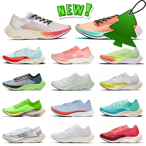 

outdoor boots fashion zoomx running shoes vaporfly next% pink green be true ekiden sail volt ice blu, Black