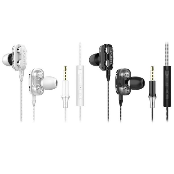 Fones de ouvido fones de ouvido de 3,5 mm de controle com fio de ouvido único e fone de ouvido de fones de ouvido com ritmo de resposta de frequência de microfone 20-2000 hzhea