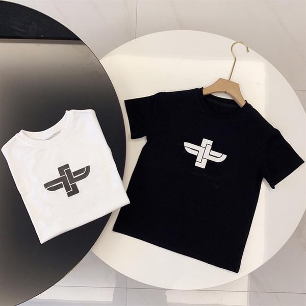 

boys girls t-shirts designer kids tees fashion letter printed parent child tshirt men women family outfits 18 styles size 90-298b, Blue