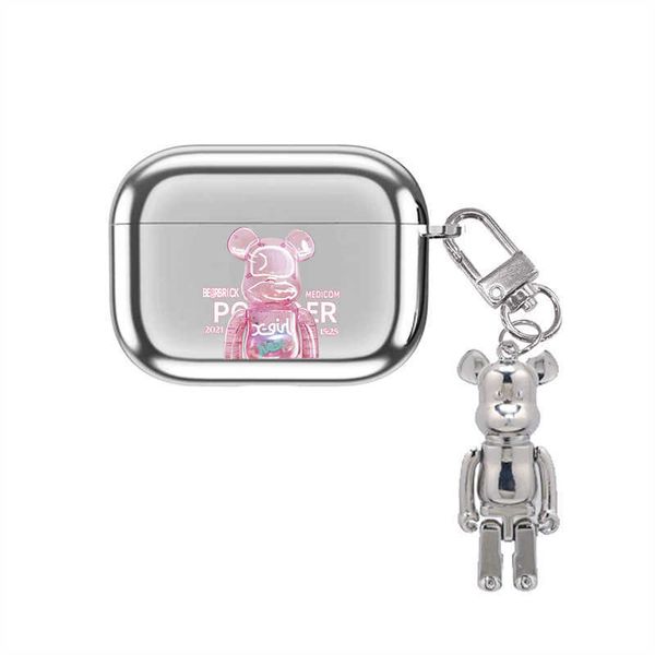 

airpods 1 2 3 pro case funda galvanizada para apple airpods 2, carcasa pro, accesorios iphone, 2