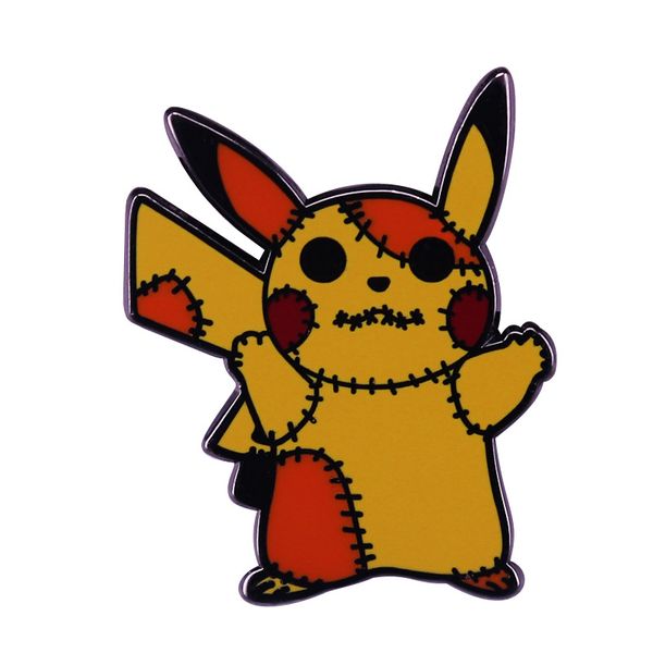 

creative pop-enamel pin lapel badges brooch funny fashion jewelry s10005, Blue