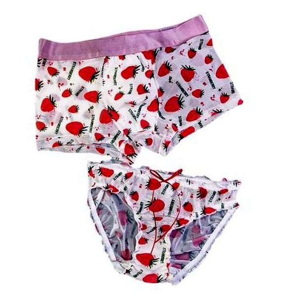 Cuecas casal de casal de roupas íntimas se sexy gelo malha de seda calcinha masculina boxer feminino vende calcinhas de calcinha