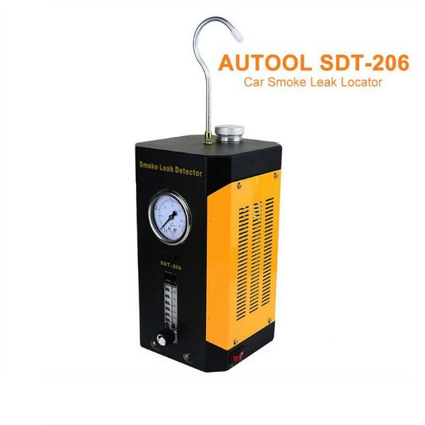 Диагностические инструменты Autool Autool SDT-206 Автомобильный Детектор Детектора дыма Утечка трубных систем, включая EVAP для всех автомобилей Автоматический тестер утечки