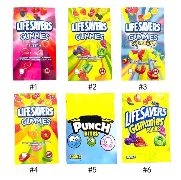 

edibles mylar bags 600mg errlli dank chuckles packaging bag white runtz gummies lol candy gummy ziplock bag