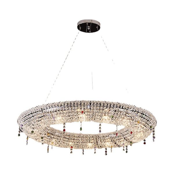 

sample home crystal chandeliers american living room chandelier lighting luxury restaurant bedroom lamp atmosphere villa project l lobby cry