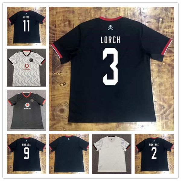 

orlando pirates soccer jerseys 22 23 home away jaune noir 2022 2023 africa maillot de foot mosele o pule mabasa lorch nyauza monyane che, Black;yellow
