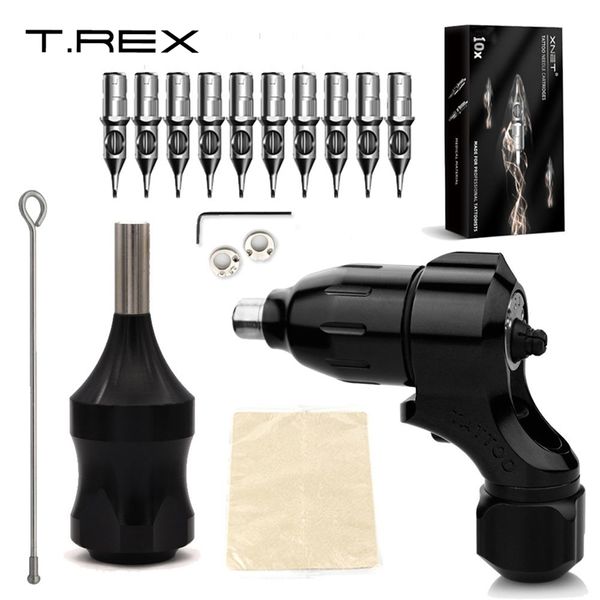 T REX Cartuccia Tattoo Motor Kit Grips Body Art Tools Set Permanent Makeup Tattoo 220623