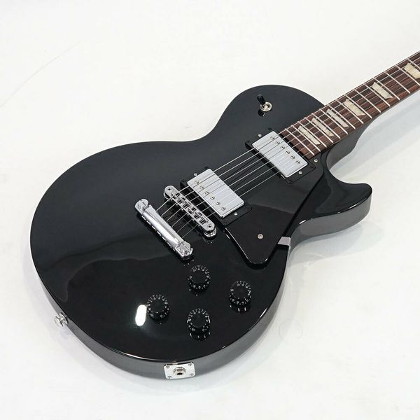 

paul studio ebony electric guitar same of the pictures