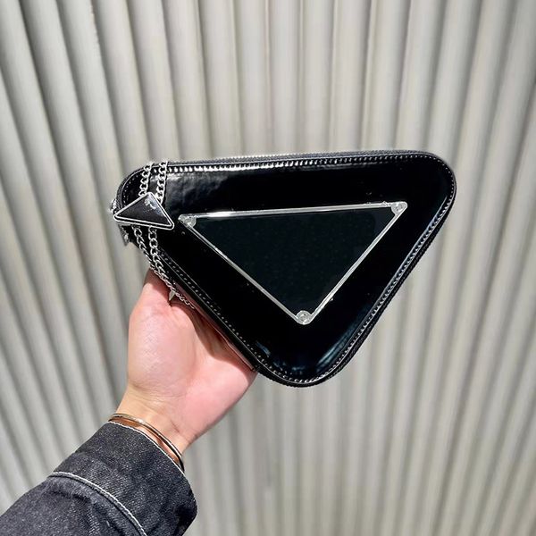 

designer triangle bag girls chain bags mini purse designer shoulder crossbody pouch