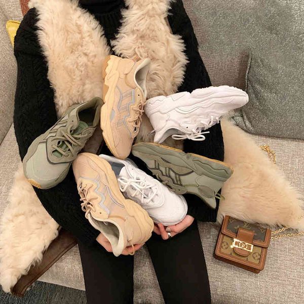 

dress shoes putian high version, easy to close, thousand lovers, sports shoes, waffle, old woman, ins running shoes. nyqk, Black