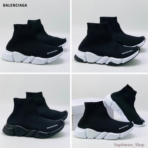 

paris kids sock shoes pour enfants socks like shoes sneakers toddlers to youth size boys shoes kids footwear 24-363054, Black