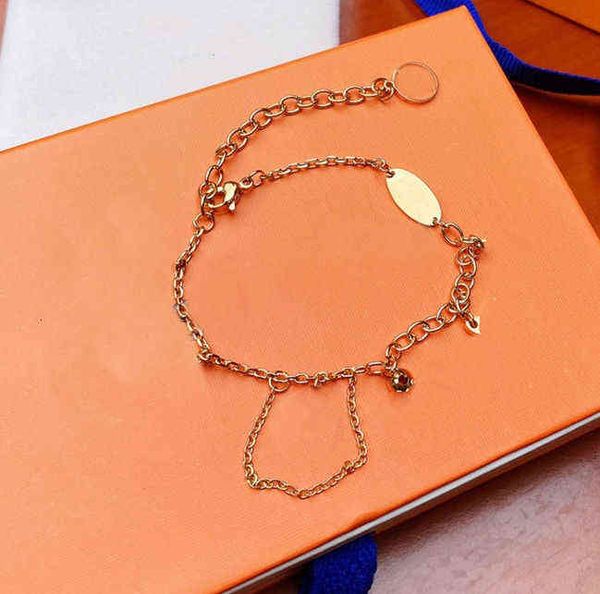 

classic design bracelet for woman flower element with chain tail adjustable size bracelets fashion trend necklace guj3, Golden;silver