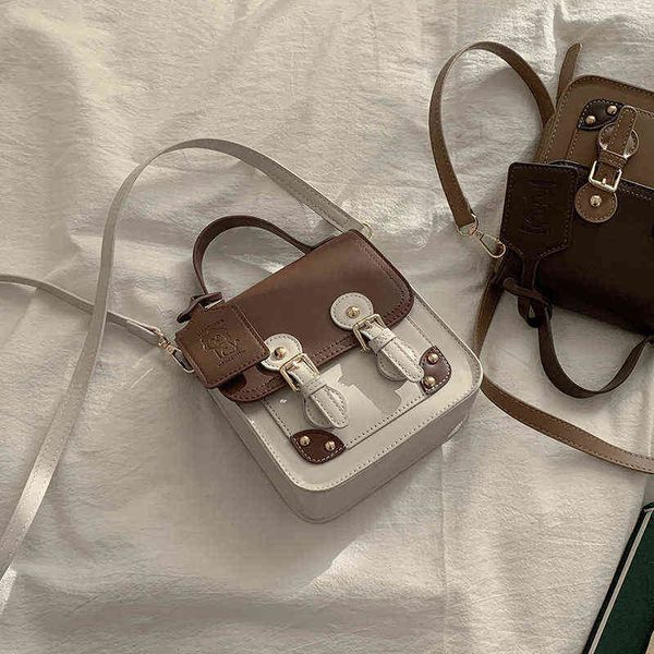 

2022 new fashion all-match ladies mini handbag portable small bag women's color style shoulder msenger