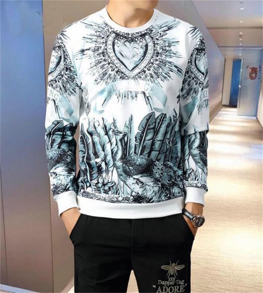 

2021 women mens designer sweater letter printing men burberr sweaters t shirt casual round long sleeve embroidery supre hoodies, Black