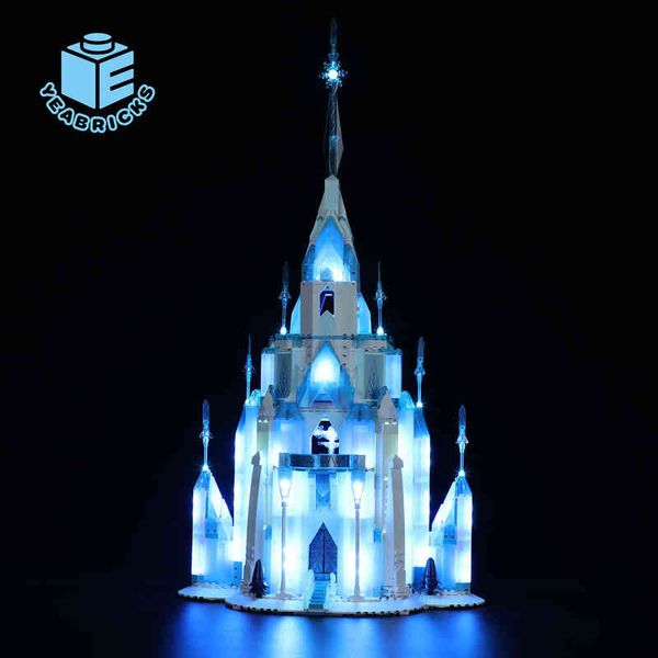 

yeabricks led light kit for 43197 the ice castle building blocks set not include the model toys for children t220719