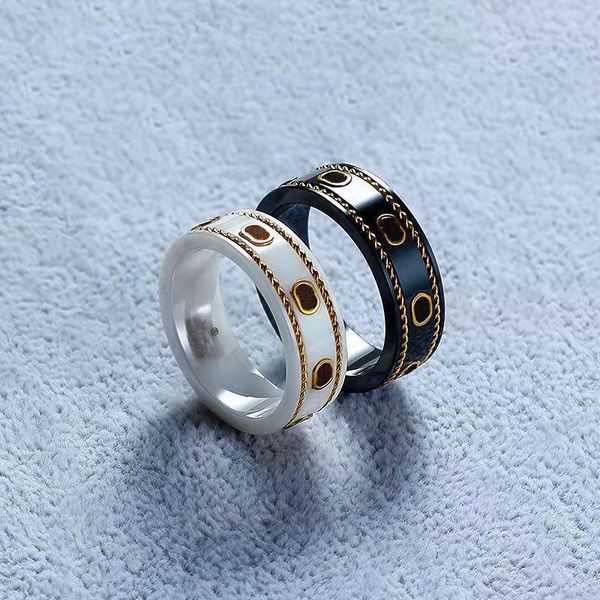 

2022 ceramic ring for women luxurys designer rings engagements for womens love g brand ring designers jewelry mens gold ring g2205043z, Silver