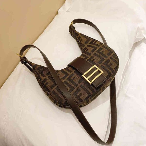 

80%2022 new luxury bags nhmd trend versatile high-capacity armpit bag canvas business shopping bagwomen's fashion bags