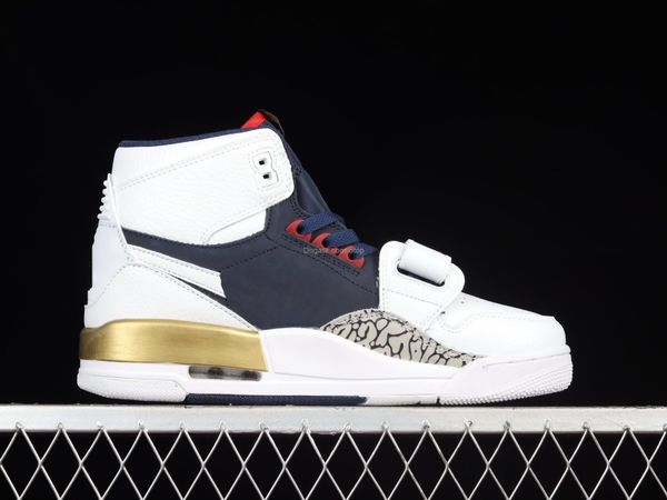 

high legacy 312 mens av3922-101 white blue gold mens basketball shoes sneakers size us 7-13 eub size 40-47, Black