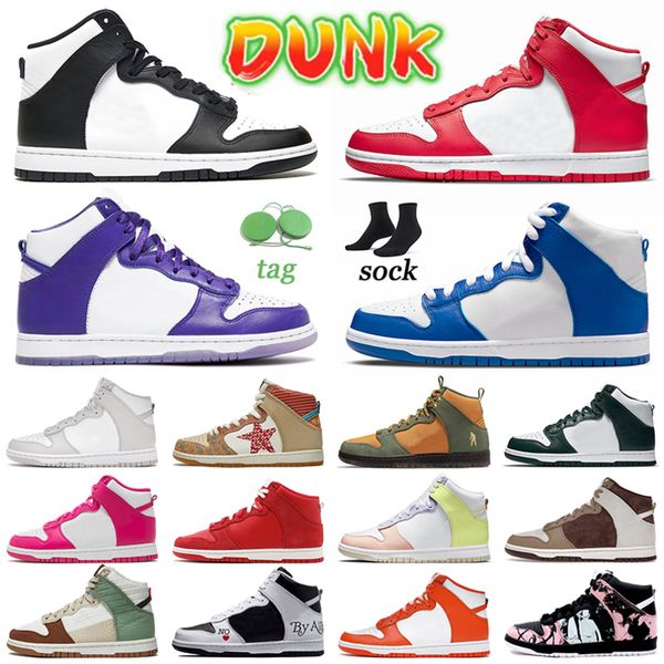 

ale sb high og unicorn designer sneakers casual shoes men trainers kentucky university red panda sports pink prime women toasty s g6zx, Black
