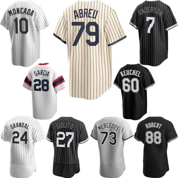 

2022 Jose Abreu Jerseys Tim Anderson Yoan Moncada Lucas Giolito Craig Kimbrel Luis Robert Matt Foster Keuchel Eloy Jimenez Custom Men Women, Colour 2